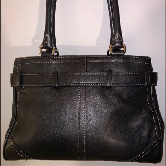 Vintage Coach Black Leather 11200 - Picture 3 of 10